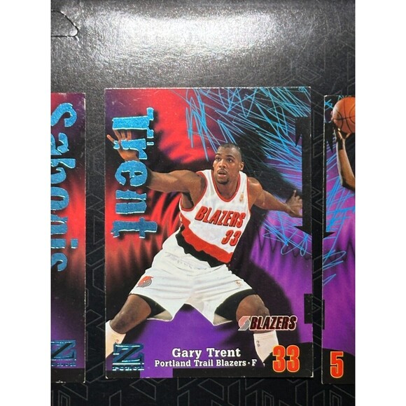 1997-98 SkyBox Z-Force Franz Portland Trail Blazers 10 Card Lot (7 Players) - Picture 15 of 16